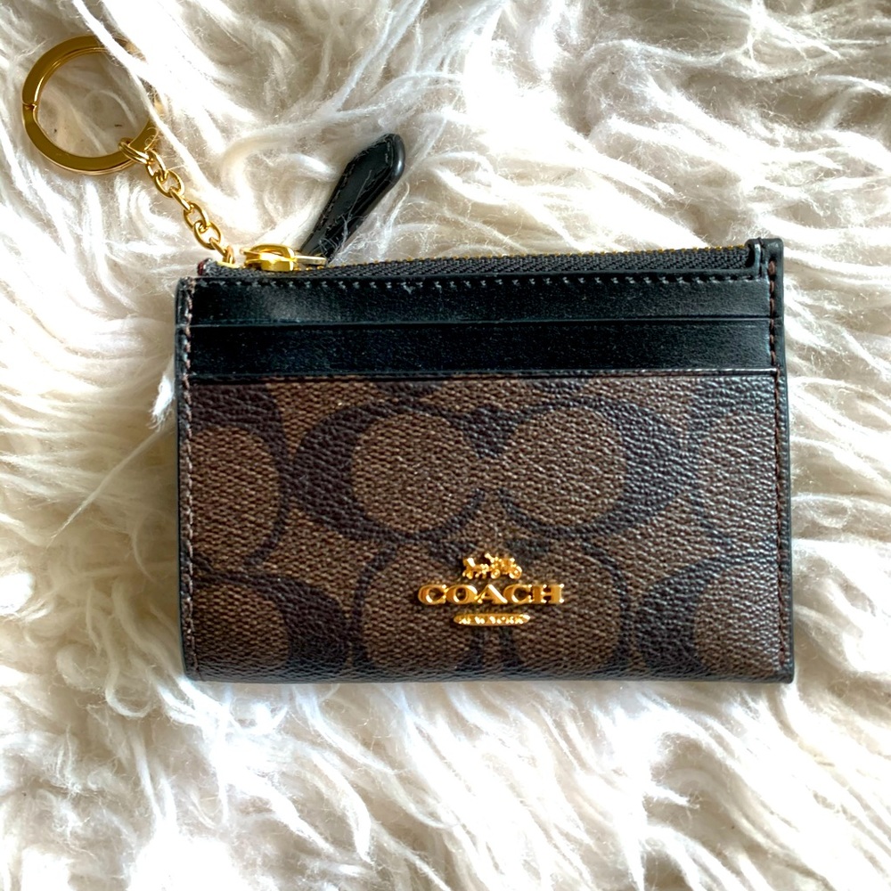 Coach Mini Skinny Id Case wallet